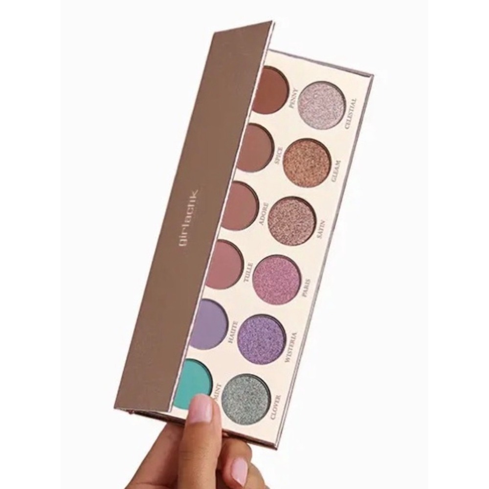 girlactik The Essential‎ Palette Eyeshadow Makeup Rose Gold 12 Shades BNIB